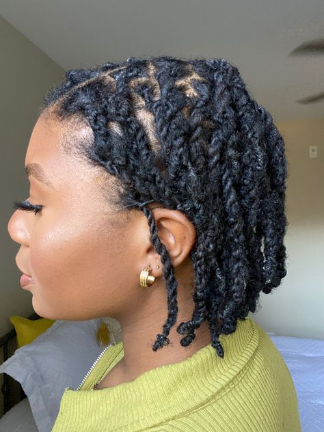 Rope Twist Microlocs, Twist Starter Locs, Rope Twists, Natural Hair Stylists, Starter Locs, Loc Journey, Rope Twist, Hair Stylists, Locs Hairstyles