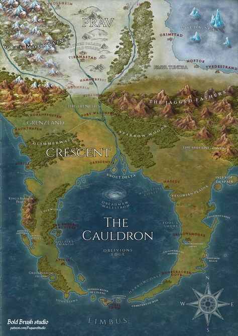 Map References Design, Fantasy Map Buildings, Fantasy Region Map, Dnd Continent Maps, World Map Fantasy Art, World Building Map, Maps Fantasy World, Worldbuilding Map, Fantasy Kingdom Map