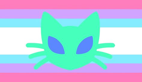 Non Gender, Alien Cat, Gender Pronouns, Different Flags, Cat Species, Gender Flags, Gotta Catch Them All, Lgbtq Flags, Lgbt Flag