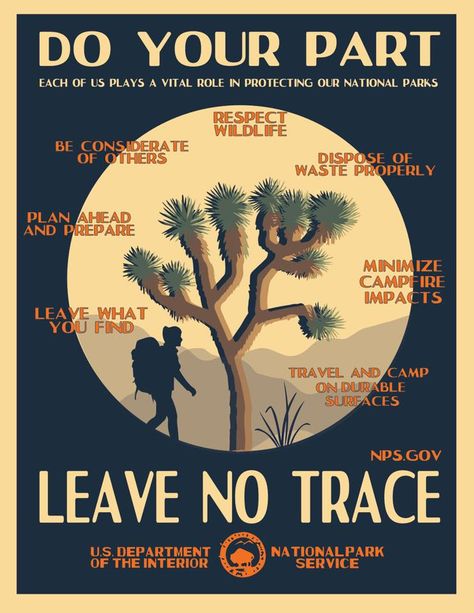 Leave No Trace Seven Principles Trace Art, Outdoorsy Shirt, Tracing Art, Katmai National Park, Leave No Trace, Nature Hikes, Nature Posters, The Natural World, Parks N Rec