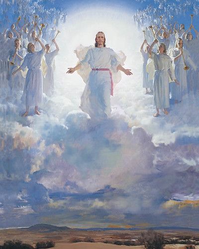 Mormon Jesus Christ Second Coming | Mormon Jesus Christ Seco… | Flickr Jesus Second Coming, Christmas Paintings On Canvas, Joseph Smith, Pictures Of Jesus Christ, Ayat Alkitab, Jesus Is Coming, The Book Of Mormon, Jesus Christus, Jesus Is Lord