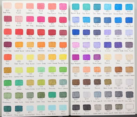 Tombow Dual Brush Pen Color Chart, Tombow Brush Pen Swatches, Tombow Dual Brush Pen Color Combinations, Tombow Dual Brush Pen Swatches, Pen Swatches, Sharpie Colors, Tombow Brush Pen, Dekorasi Halloween, Tombow Markers