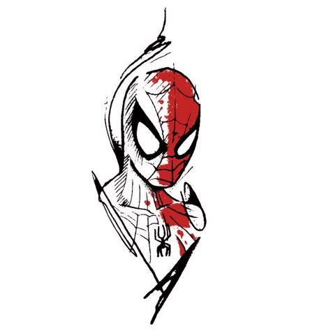 Spiderman Tatoos Ideas, Peter Parker Tattoo, Rose Tattoo Ideas For Men, Marvel Tattoo Ideas, Spider Man Tattoo, 24 Tattoo, Deadpool Tattoo, Pavitr Prabhakar, Tato Flash