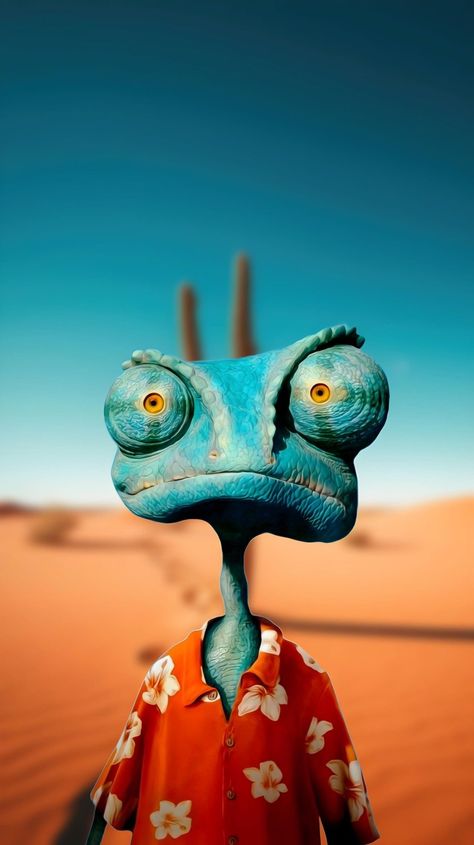 Rango Wallpaper, Iphone 8k Wallpaper, 8 K Wallpaper, Alien Pictures, Whatsapp Wallpapers Hd, Animal Caricature, الفن الرقمي, Iphone Wallpaper For Guys, Android Wallpaper Art