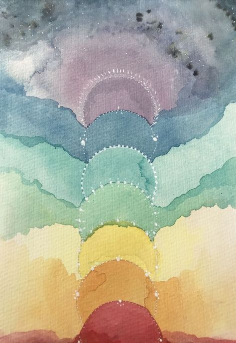 7chakras Wallpaper, Abstract Chakra Painting, Yoga Chakras Art, Watercolor Art Spiritual, Chakra Meditation Art Spiritual, 7 Chakras Art Spiritual, Spiritual Watercolor Paintings, Chakras Artwork, Seven Chakras Wallpaper