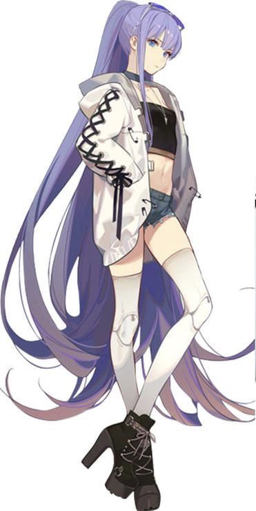 Anime Ponytail, Ponytail Drawing, Anime Purple Hair, Character Info, Anime Long Hair, V Model, Persona Anime, Anime Black Hair, Ange Demon