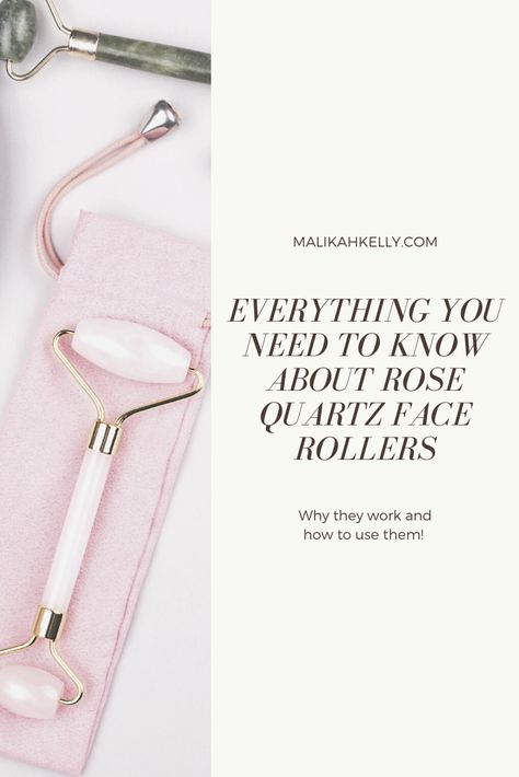 Quartz Roller, Rose Quartz Roller, Jade Rolling, Diy Facials, Amazon Skincare, Jade Roller, Face Roller, Dark Under Eye, How To Apply Eyeshadow