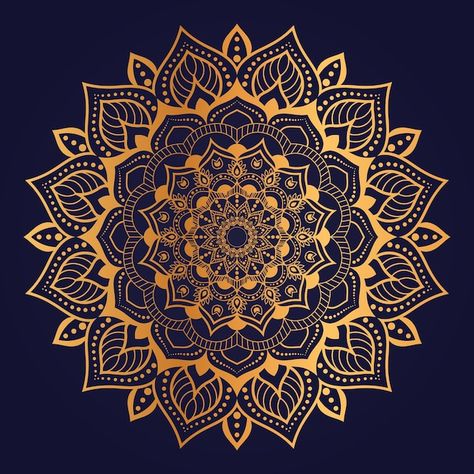 Abstract modern arabesque floral luxury ... | Premium Vector #Freepik #vector #golden-mandala #gold-mandala #luxury-mandala #mandala-frame Golden Background Design, Traditional Mandala Tattoo, Mandala Sketch, Sweet Box Design, Photoshop Backgrounds Free, Mandela Art, Gold Mandala, Golden Background, Mandala Design Pattern