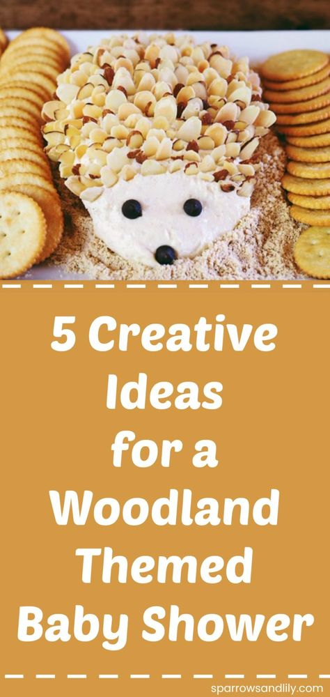 Woodland Baby Shower Theme Decorations, Woodland Baby Shower Theme Boy, Woodland Baby Shower Food, Baby Shower Appetizers, Woodland Theme Baby, Modern Baby Shower Games, Woodland Baby Shower Decorations, Animal Baby Shower Theme, Baby Shower Woodland Theme