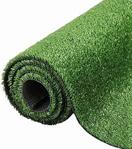 NINXANG Artificial Grass Synthetic Lawn Outdoor Faux Grass Rug for Patio 0.4 Inch Pile Height 12FTx81FT Astro Turf Grass Roll Carpet Rug Indoor for Bedroom Fake Grass Rug for Pets Fake Grass Carpet, Fake Grass Rug, Grass Rolls, Pet Turf, Artificial Grass Rug, Synthetic Lawn, Grass Rug, Grass Carpet, Faux Grass