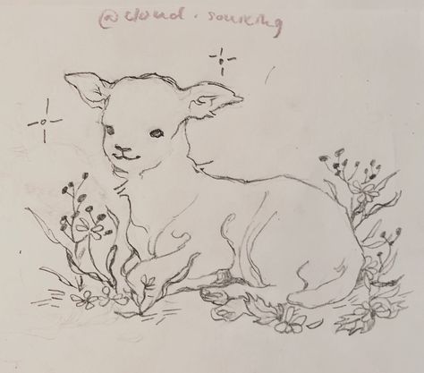 Cute Sheep Art, Fantastic Drawing, Lamb Drawing, Sheep Drawing, Cats Art Drawing, Arte Peculiar, Sheep Art, Music Collection, Listen To Music