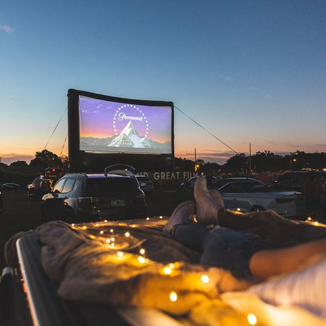 Drive Inn Movies, Drive In Cinema, Rooftop Cinema, Drive In Movie Theater, Dream Dates, Cute Date Ideas, Dream Date, Drive In Theater, Drive In Movie