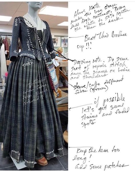 Outlander Wardrobe, 1740s Fashion, Outlander Clothing, Ladies Costumes, Scottish Costume, Terry Dresbach, 18th Century Dresses, Scottish Dress, Historical Gowns