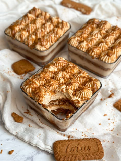 Biscoff Tiramisu, Biscoff Recipes, Biscoff Cookie Butter, Caramel Desserts, Tiramisu Recipe, Fool Proof Recipes, How Sweet Eats, Eat Dessert, Trifle