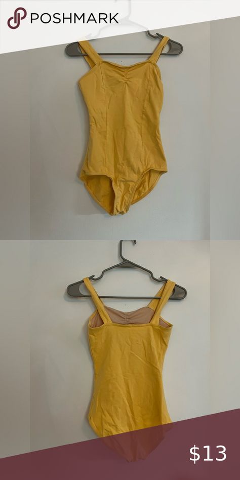 Yellow ballet leotard Yellow Leotard, Honey Yellow, Leotards Ballet, Leotards, Honey, Ballet, Spandex, Yellow, Color