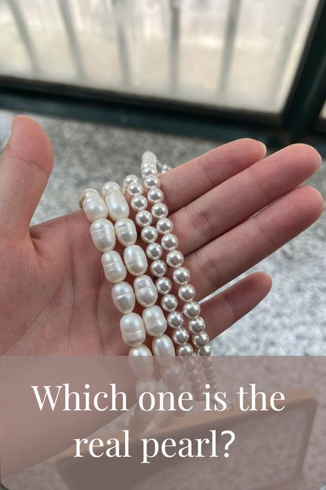 Real Pearl Necklace Vintage, How To Clean Pearls Necklace, Pearl Jewelry Necklace Simple, How To Clean Pearls, Pearl Jewellery Designs, How To Style Pearls, How To Wear Pearls, Real Pearl Jewellery, Jewelry Facts