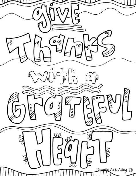 Gratitude Coloring Page, Thankful Coloring Pages, Emotions Board, Emotional Iq, Kindness Club, Bible Doodles, Blank Coloring Pages, Cow Coloring Pages, Scripture Coloring