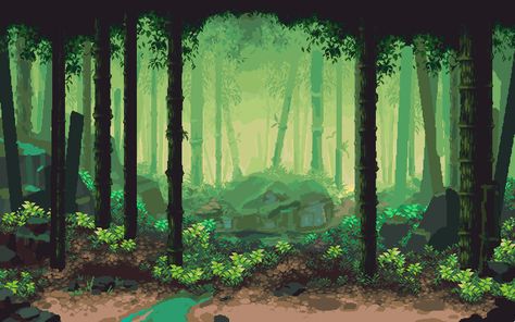 Pixel Kawaii, Background Pixel, Pixelated Art, Idle Game, Pixel Art Landscape, Journal Weekly, Pixel Art Background, Pixel Animation, Pixel Art Tutorial