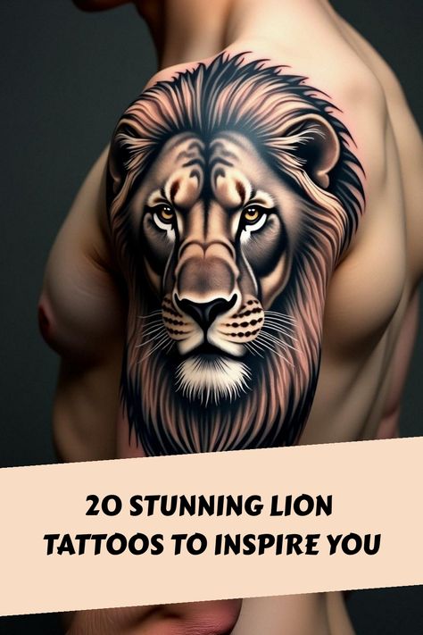 20 Stunning Lion Tattoos to Inspire You Angry Lion Tattoo, Lion Tattoo Ideas, Unique Wrist Tattoos, Lion Eyes, Traditional Tattoo Inspiration, Fierce Lion, Lion Tattoos, Mens Lion Tattoo, Tattoo Process