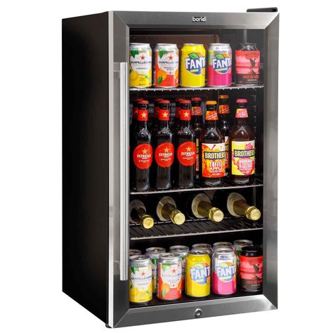 Wine Cooler Fridge, Fridge Lock, Drinks Fridge, Drink Fridge, Beer Drinks, Fridge Cooler, Under Counter Fridge, Beer Fridge, Bottle Stand