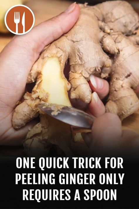 How To Peel Ginger, Daily Meals, Fresh Ginger, Food Tips, Nothing More, Container Gardening, Food Hacks, Ginger, Easy To Use