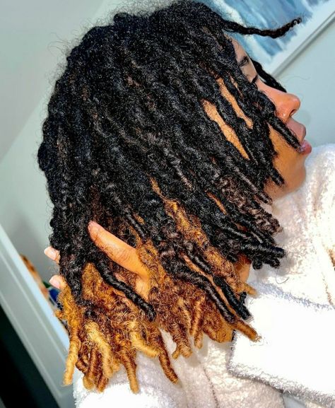 Loc Peekaboo Color, Locs With Peekaboo Color, Locs Peekaboo Color, Peekaboo Locs, Peak A Boo Hair, Loc Growth, Dyed Locs, Peekaboo Hair Colors, Peekaboo Color