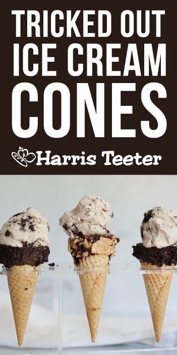 Check out these homemade dipped ice cream cones! These custom creations are the perfect base for all your favorite Private Selection ice creams! Dipped Ice Cream Cones, Churro Ice Cream, Desserts At Home, Dessert Hacks, Harris Teeter, Pint Of Ice Cream, Caramel Truffle, Cinnamon Crunch, Ice Cream Cupcakes