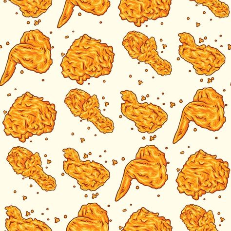 Fried Chicken Vector, Fried Chicken Logo Design, Fried Chicken Illustration, Fried Chicken Poster, Chicken Background, Chicken Icon, Chicken Poster, Chicken Wallpaper, Chicken Boxes