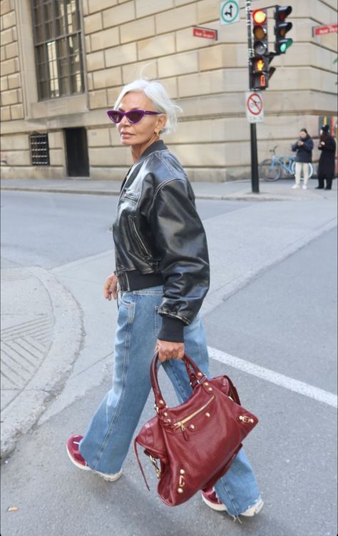 Grace Ghanem, Oversize Jeans, Grece Ghanem, Bags Balenciaga, Oversized Jeans, Swag Bag, City Bag, About Fashion, 50 Fashion