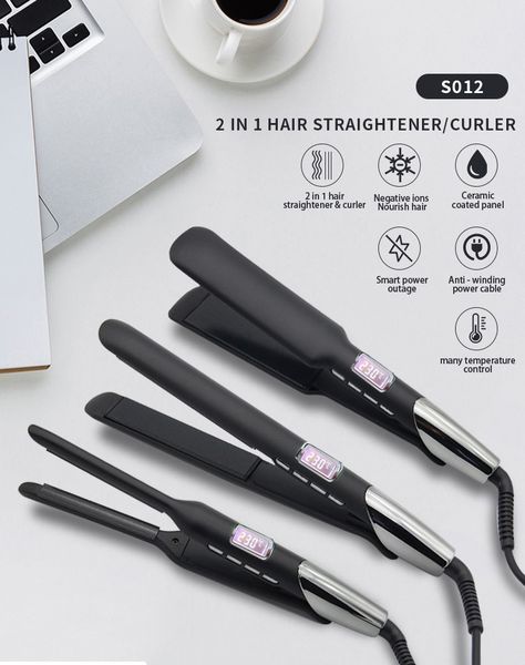 Beauty Affairs, Hair Equipment, Hairdressing Equipment, Hair Salon Equipment, Titanium Flat Iron, Flat Iron Hair, Curling Brush, Ceramic Hair Straightener, Hair Straightener And Curler