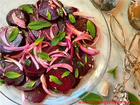 Beet Salad Moroccan Carrot Salad, Moroccan Carrots, Moroccan Salad, Moroccan Recipes, Beet Salad Recipes, Different Salads, Moroccan Dishes, Orange Salad, Beet Salad