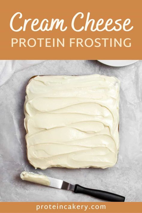 Cream Cheese Protein Frosting Protein Cream Cheese Frosting, High Protein Cream Cheese Recipes, Protein Balls With Cream Cheese, High Protein Frosting, High Protein Cream Cheese, Protein Icing Recipe, Protein Frosting Recipe, Protein Cream Cheese, Protein Icing