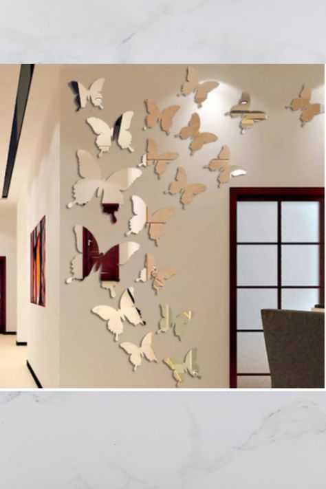 Features: • Brand new and high quality. • Beautiful and delicate butterfly wall sticker, perfect choice for many occasions decoration. • 12pcs/lot, a great combination for room decoration, better to choose several sets to combine to decorate. • Mirror effect, high quality material, more beautiful when sticker reflects home decoration color, also it can draw kids’ interest, and kids will love it. • It will be a perfect decoration to show dreamlike wedding. Butterfly Room Decor, Butterfly Mirror, Butterfly Room, Butterfly Wall Decals, Butterfly Decal, Wall Stickers 3d, 3d Butterfly Wall Stickers, Ceramic Art Sculpture, Mirror Design Wall