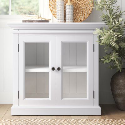 Shallow Cabinets, 2 Door Accent Cabinet, Door Accent Cabinet, Cabinet Wood, Coffee Nook, Bedroom Style, Cabinet Features, Curio Cabinet, Accent Doors