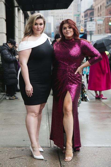 Hunter McGrady (@huntermcgrady) | Michaela McGrady (@michaelamcgrady) Holiday Outfits Plus Size, New York Fashion Week Outfits, Fashion Week Plus Size, Plus Size Fashion Outfits, Hunter Mcgrady, Street Style New York, Week Outfits, Fashion Week Outfit, Nyfw Street Style