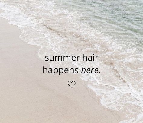 Summer hair quote featured on @blondies_co! #hairsalon #salon #hair #hairstylist #hairquote #quote #hairquote #quotes Summer Hair Quotes, Hair Appointment Quotes, Blonde Hair Quotes, Work Captions, Quotes About Hair, Happy Hair Quotes, Hair Quotes Stylist, Funny Hairstylist Quotes, Short Hair Quotes