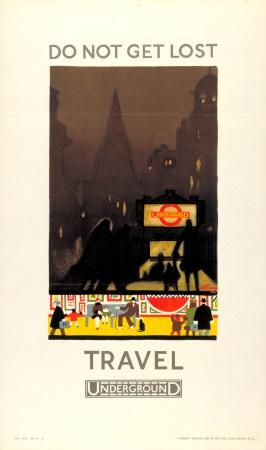 Posters London Travel Poster, London Transport Museum, Transport Museum, Travel Advertising, Transportation Poster, Underground Art, London Vintage, Railway Posters, Museum Poster