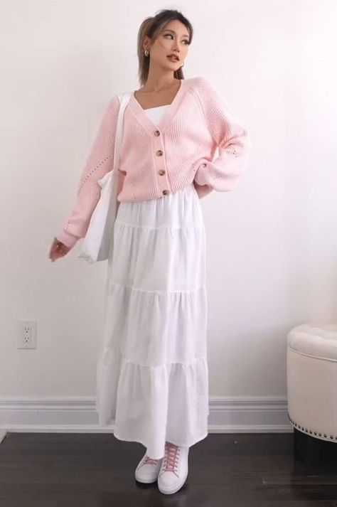 Modest Soft Girl Outfits, Cute Modest Outfits Casual, Modest Christian Outfits, Back To School Outfits Ideas, Christian Modest Outfits, School Outfits Ideas, Casual Outfit Ideas For Women, Cute Back To School Outfits, Church Outfit For Teens