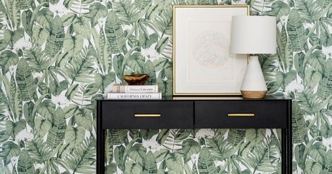 The Best Places To Buy Wallpaper Online, According To Interior Designers Where To Buy Wallpaper, Chalkboard Wallpaper, Modern Floral Wallpaper, Affordable Wallpaper, Magnolia Wallpaper, Watercolor Mural, Wallpaper Warehouse, Buy Wallpaper, Safari Wallpaper