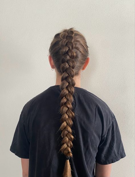 Single Dutch Braid, Braids Plaits, Types Of Braids, Dutch Braid, Braiding Hair, Plaits, Beauty Health, Braided Hairstyles, Long Hair