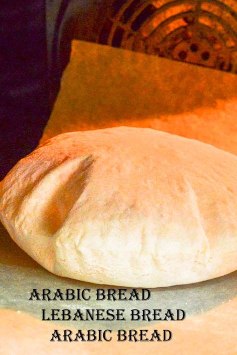 Pita bread / Arabic Bread or Lebanese bread, as some call it, plays a significant role in Lebanon and Middle East. A daily ritual and no meal is complete without it; it is eaten to scoop everything up with, a perfect accompaniment to almost all Lebanese and Middle Eastern food. Lebanese Bread, Middle Eastern Bread, Jordanian Food, Arabic Bread, Homemade Pita, Homemade Pita Bread, Bread Pull Apart Recipes, Pita Bread Recipe, Pita Recipes