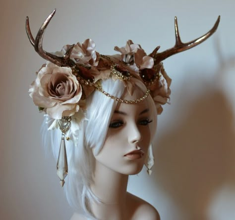 @ayeejanae Mannequin Head, Fantasy Wedding, Fantasy Costumes, Cosplay Halloween, Bridal Crown, Wedding Crown, Costume Makeup, Fantasy Jewelry, Fantasy Clothing