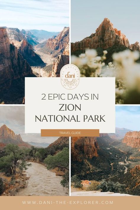 How to Spend 2 Days Zion National Park Itinerary for a Perfect Trip 2 Days In Zion National Park, Zion National Park 1 Day Itinerary, Zion National Park Itinerary, Zion Itinerary, Temple Of Sinawava, Utah National Parks Road Trip, Hiking The Narrows, Zion Park, National Park Itinerary