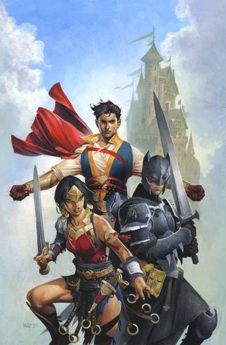 Dark Knights of Steel Vol 1 1 | DC Database | Fandom Dark Knights Of Steel, Planet Krypton, Wayne Reynolds, Dark Knights, Mtg Art, Female Knight, Bd Comics, Dc Comics Characters, Dark Horse Comics