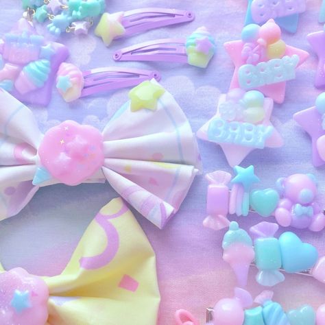 Fairy Kei Aesthetic, Decora Aesthetic, Soft Kidcore, Yume Kawaii, Light Aesthetic, Kawaii Core, Kawaii Jewelry, Rainbow Aesthetic, Kawaii Accessories