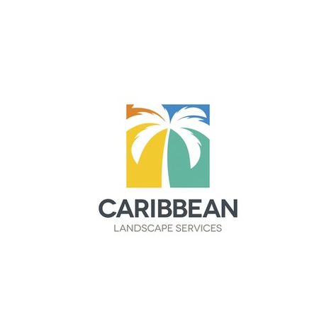 Caribbean - Help us modernize our company mark - the Palm Tree! Caribbean Design is a licensed, insured, and bonded landscape services company offering a full range of landscape des... Gd Logo, Resort Logo Design, Caribbean Design, Palm Tree Logo, Sea Logo, Tree Logo Design, Beach Logo, Resort Logo, Tree Logos