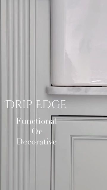 Kitchen Sink Drip Ledge, Sink Drip Rail, Drip Rail Under Farmhouse Sink, Farmhouse Sink Drip Edge, Drip Ledge Under Farm Sink, Drip Rail Under Sink, Drip Edge Sink, Apron Sink Drip Ledge, Dupont Edge Countertop