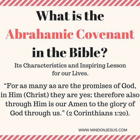 The Abrahamic Covenant is God’s divine commitment and relationship with Abraham which started in Genesis and has inspiring lessons for our Lives. Gods Covenant With Abraham, Covenants In The Bible, Abraham In The Bible, God's Promise To Abraham, Sunday School Worksheets, Abrahamic Covenant, Study Topics, Bible Study Topics, Online Bible Study