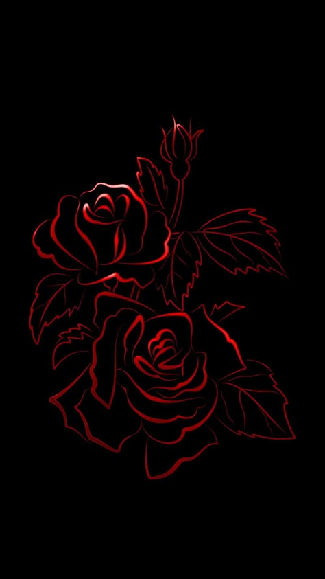 Red And Black Wallpaper, Red Roses Wallpaper, Dark Red Wallpaper, Flower Phone Wallpaper, Rose Wallpaper, Rose Art, Red Wallpaper, Heart Wallpaper, Cellphone Wallpaper