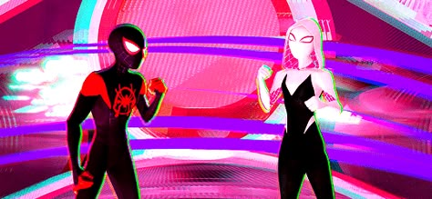 Spiderverse Banner Gif, Spiderman Banner Gif, Spider Man Banner, Spider Man Gif, Spiderman Banner, Spiderman Gif, Gwen Spiderman, Spiderman And Spider Gwen, Spaider Man